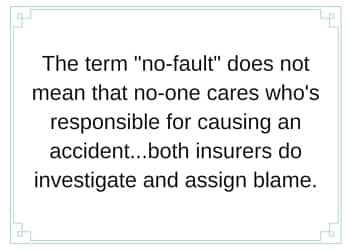 No-fault responsible